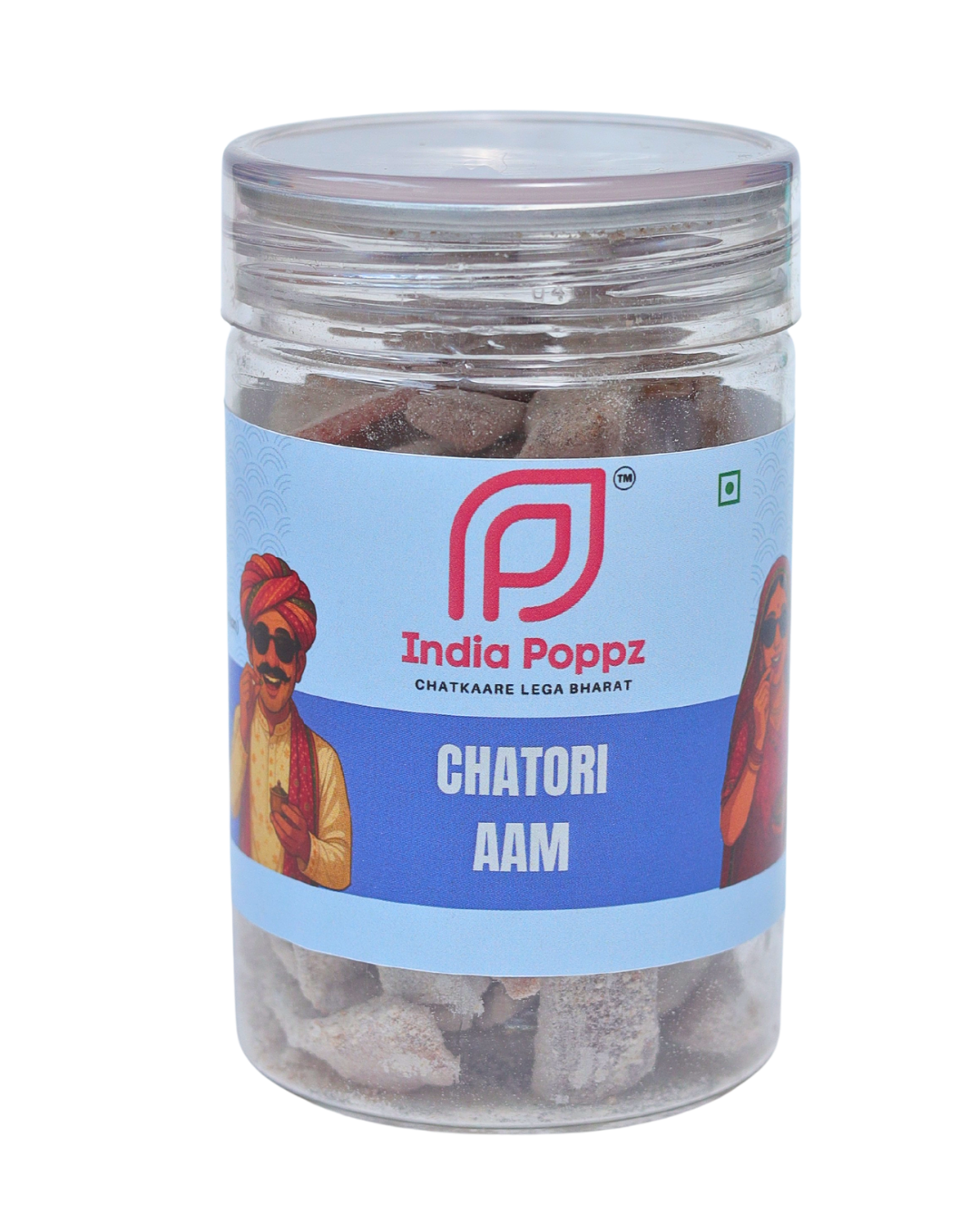 Chatori Aam – Spicy Mango Digestive Candy with Masala in 100g Can by IndiaPoppz