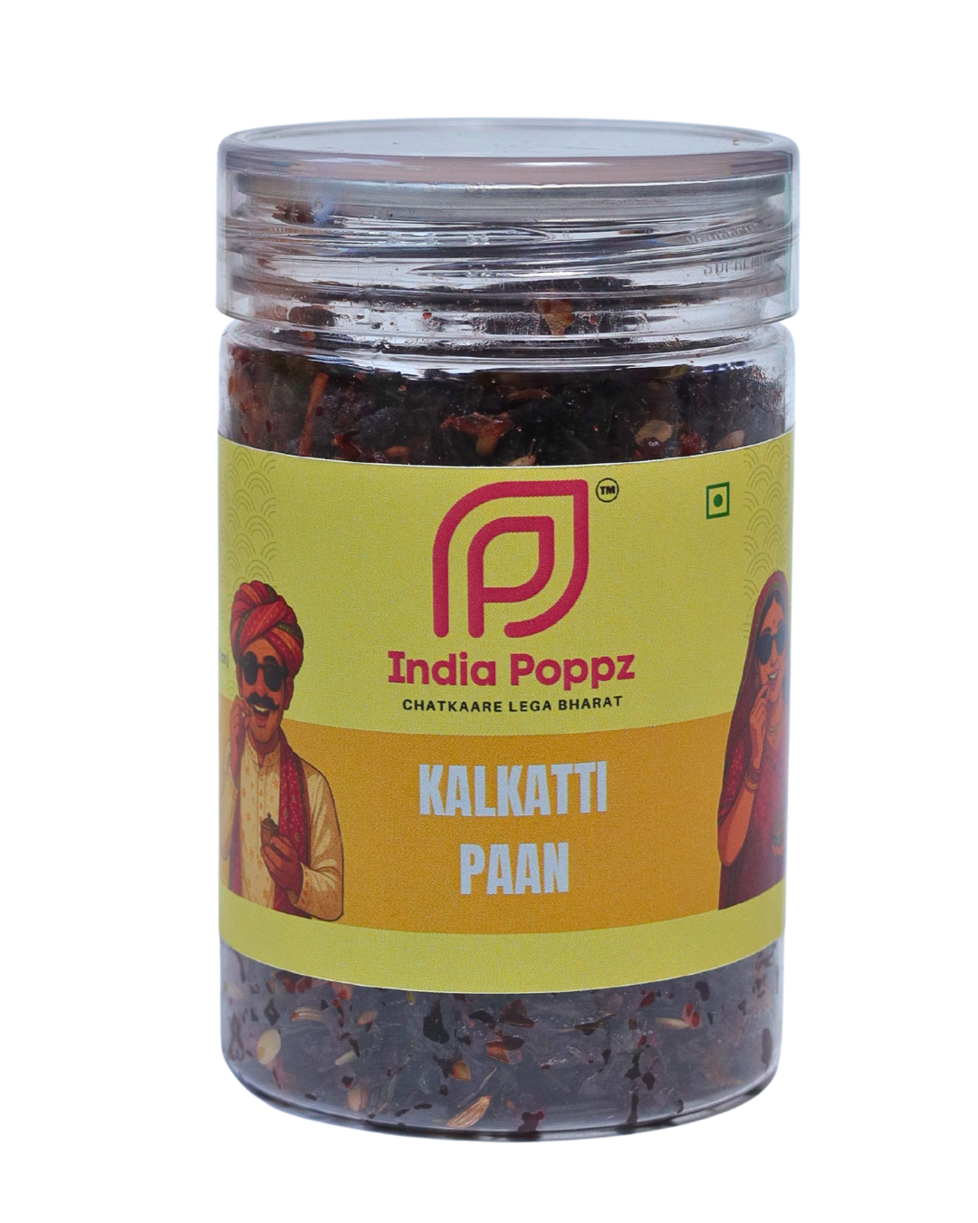 Kalkatti Paan – Rose & Betel Leaf Flavoured Paan Mix in 100g Can by IndiaPoppz