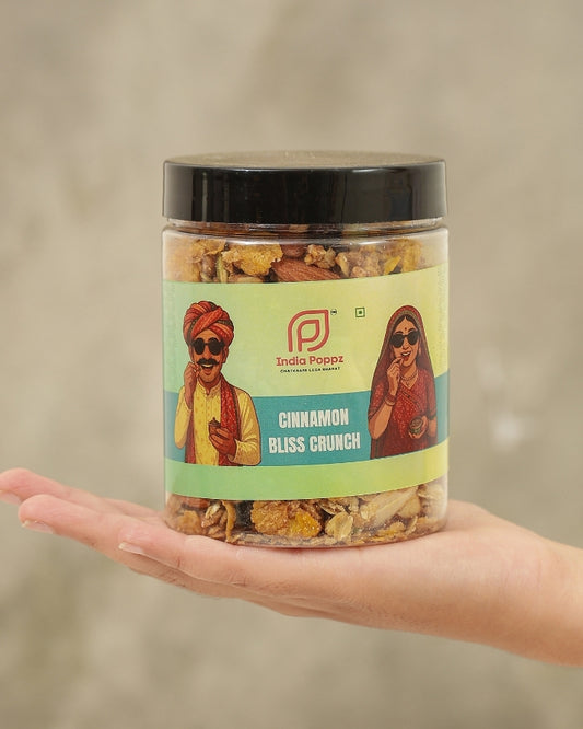 Cinnamon Bliss Crunch – Apple, Oats & Cinnamon Granola Mix