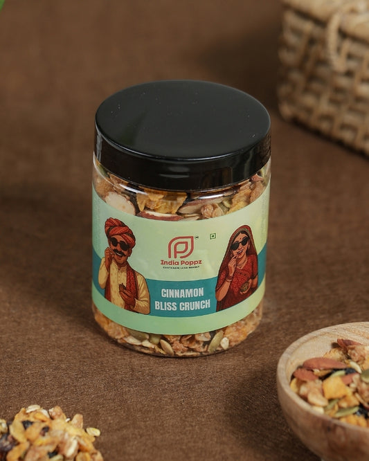 Cinnamon Bliss Crunch – Apple, Oats & Cinnamon Granola Mix