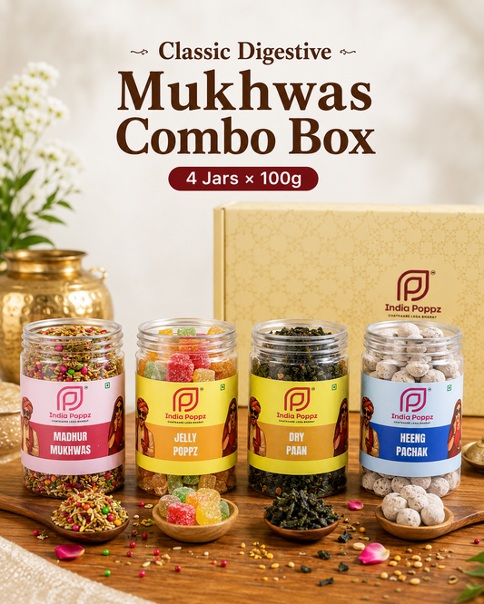 Classic Digestive Mukhwas Combo Box | 4 Jars × 100g