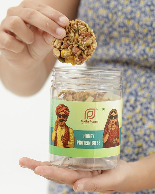 Honey Protein Bites – Nutty Seeded Energy Bites with Honey