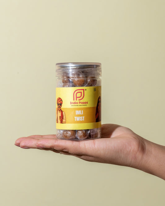 India Poppz Imli Twist Tangy Tamarind Candy with Desi Flavour