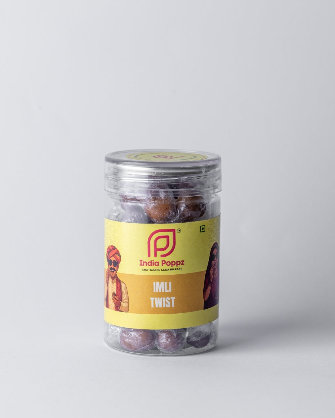 India Poppz Imli Twist Tangy Tamarind Candy with Desi Flavour