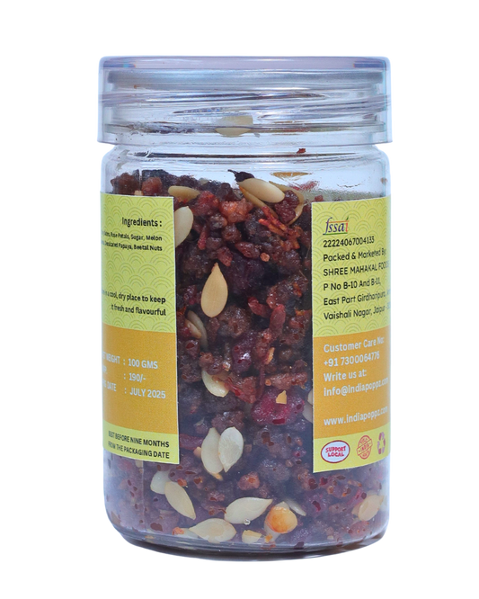 Gulbahaar Gulkand – Rose Petal and Dry Fruit Sweet Mix in 100g Can by IndiaPoppz