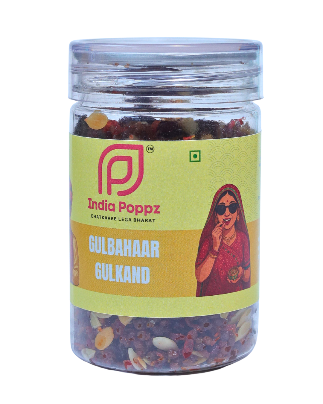 Gulbahaar Gulkand – Rose Petal and Dry Fruit Sweet Mix in 100g Can by IndiaPoppz