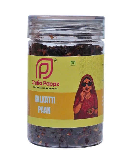 Kalkatti Paan – Rose & Betel Leaf Flavoured Paan Mix in 100g Can by IndiaPoppz