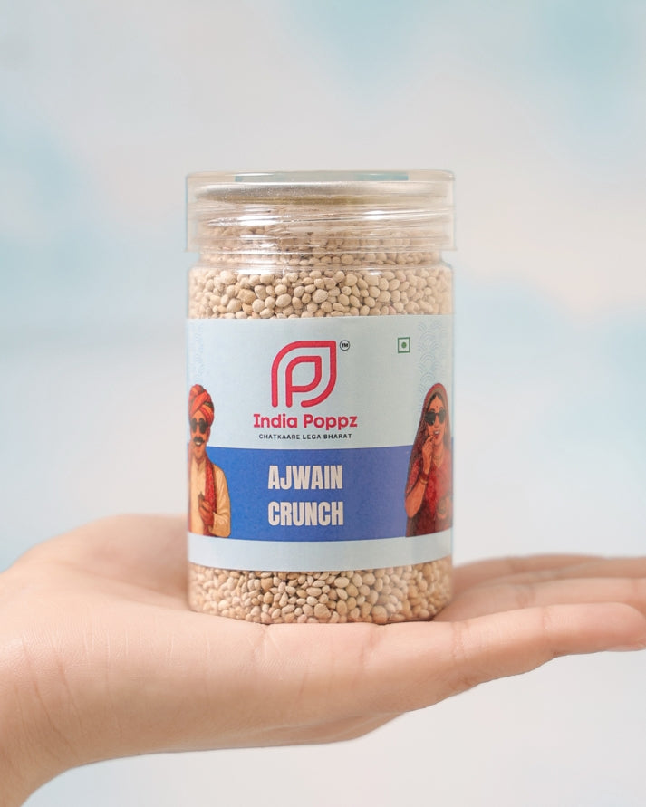 Ajwain Crunch – Crunchy Ajwain Treat with Tangy Desi Masala