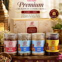 Premium Mukhwas Combo Box | 4 Jars × 100g | Assorted Flavours