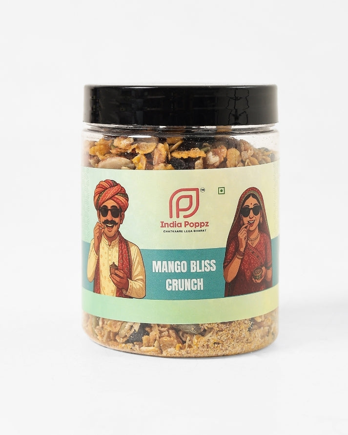 Mango Bliss Crunch – Mango-Flavoured Oats & Seed Crunch Mix