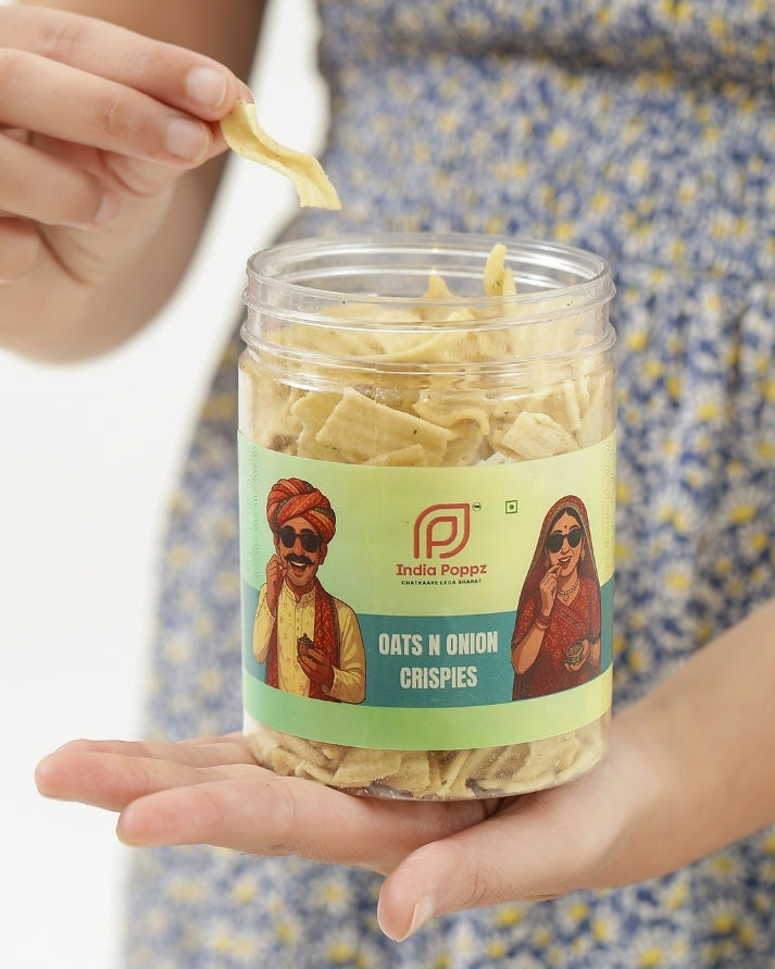 Oats N Onion Crispies – Creamy Onion Oats Crunch Sticks