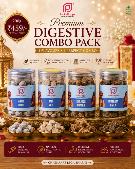Premium Digestive Combo Pack | 4 Flavours | 200g | ₹459