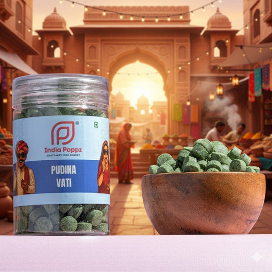 Pudina Vati – Cool Mint Digestive Tablets for Instant Freshness