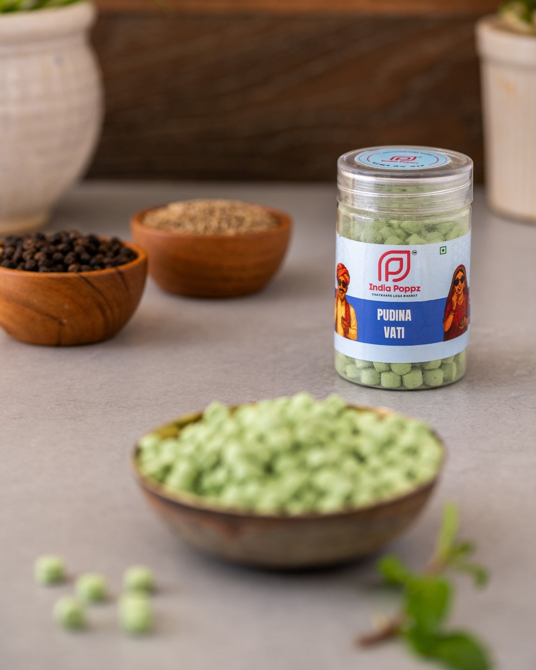 Pudina Vati – Cool Mint Digestive Tablets for Instant Freshness