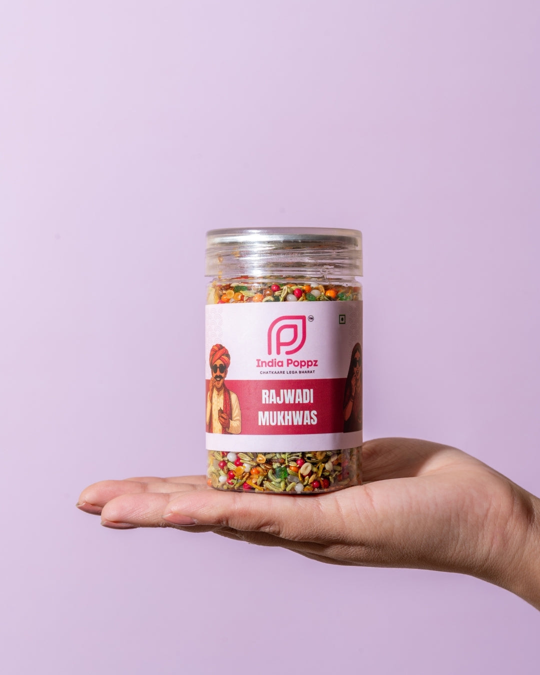 India Poppz Rajwadi Mukhwas Traditional Mouth Freshener with Royal Taste