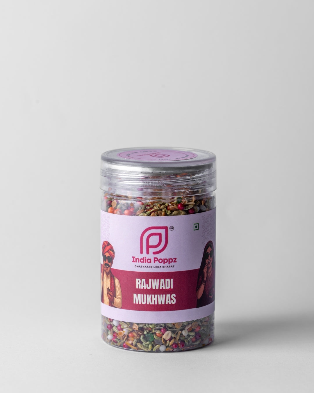 India Poppz Rajwadi Mukhwas Traditional Mouth Freshener with Royal Taste