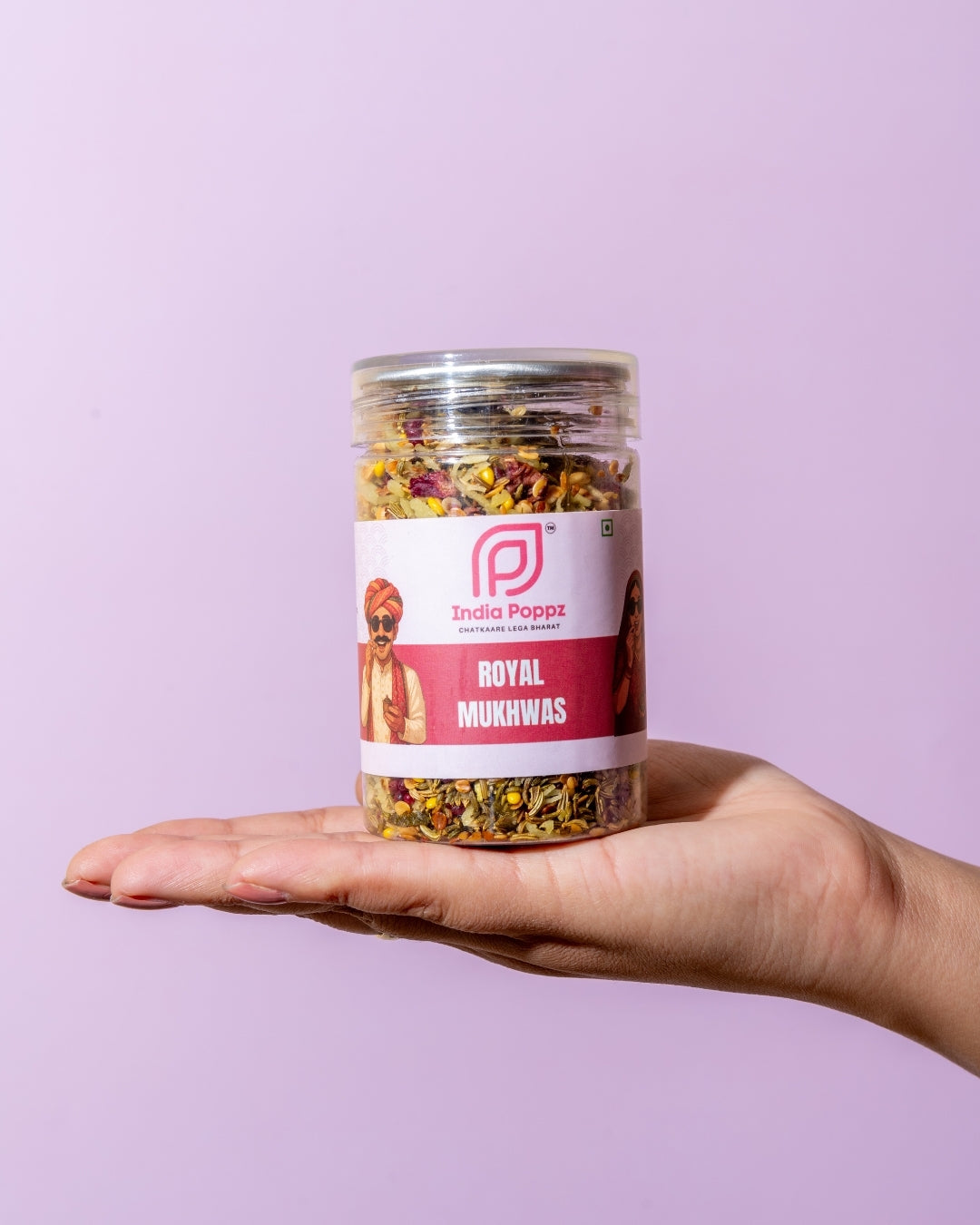 Royal Mukhwas – Fennel & Coconut Mouth Freshener with Rose Notes