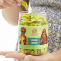 Spinach Crispies – Crispy Spinach Bites with Savoury Desi Seasoning