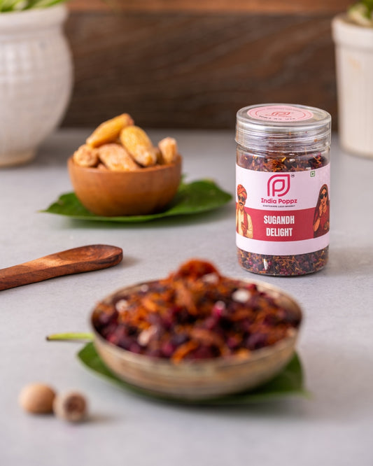 Sugandh Delight – Premium Mukhwas with Cardamom & Silver Leaves